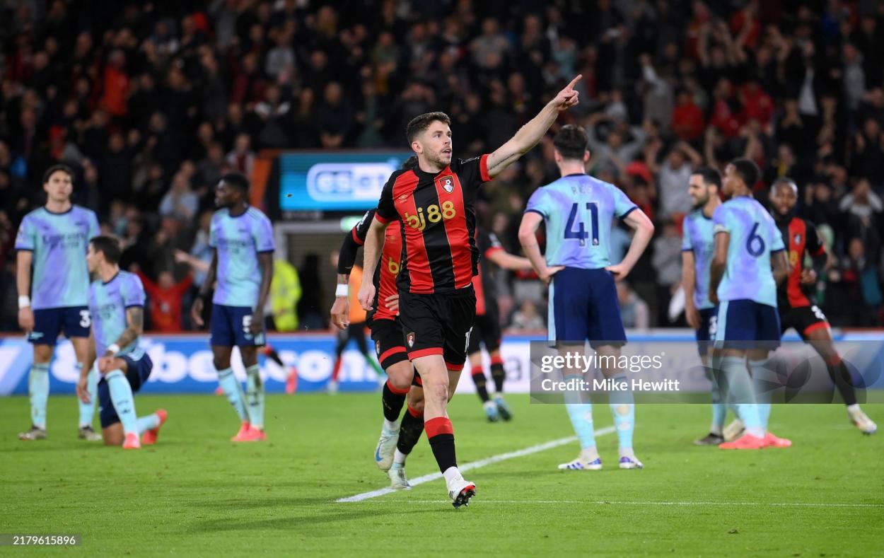 Iraola says Bournemouth "had our day” in victory over Arsenal VAVEL